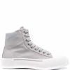 Alexander McQueen high-top lace-up sneakers
