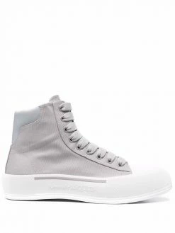 Alexander McQueen high-top lace-up sneakers