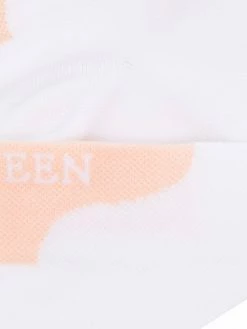 Alexander McQueen logo-knit socks