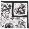 Alexander McQueen sea life-print silk scarf