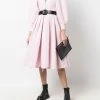 Alexander McQueen zip up flared dress