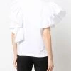 Alexander McQueen ruffled asymmetric blouse