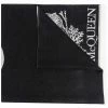 Alexander McQueen logo-jacquard wool scarf