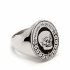 Alexander McQueen skull-logo signet ring