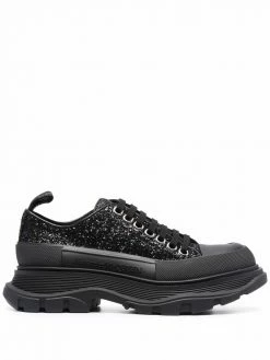 Alexander McQueen glitter chunky sneakers
