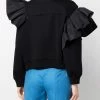 Alexander McQueen Ruffle detail long sleeved sweater 8 Alexander McQueen ruffle-detail long-sleeved sweater