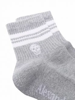 Alexander McQueen logo-printed socks