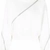 Alexander McQueen zip-detail sweatshirt