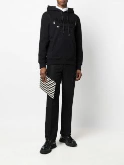 Alexander McQueen logo-printed hoodie