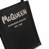 Alexander McQueen mini graffiti-print messenger bag