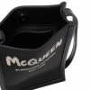 Alexander McQueen mini graffiti-print messenger bag