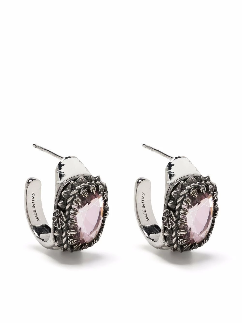 Alexander McQueen Jewelled enamel earrings 1 Alexander McQueen jewelled enamel earrings