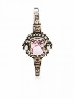 Alexander McQueen jewelled engraved ear cuff