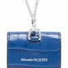 Alexander McQueen crocodile-effect leather AirPods case