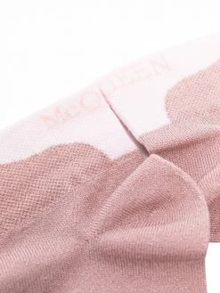 Alexander McQueen two-tone socks