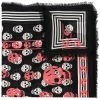 Alexander McQueen Classic Skull Biker scarf